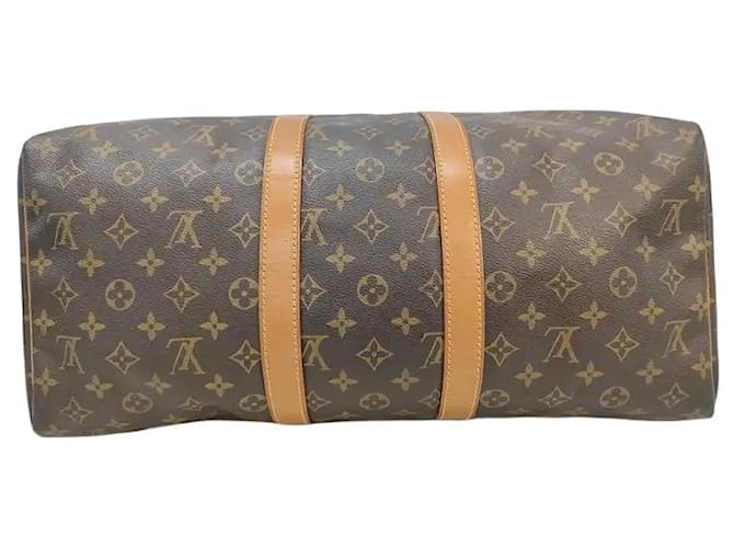 Louis Vuitton Keepall Monogram 45 Marrone - vista 3
