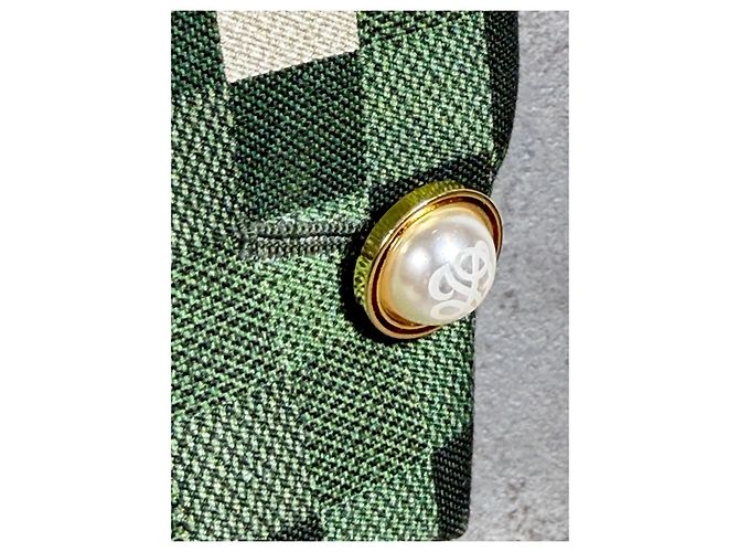 Blazer Tailored Damoflage Louis Vuitton Show SS2024 Taille 48 Marrone Nero Beige Verde - vista 7