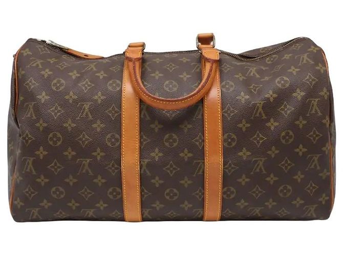 Louis Vuitton Keepall Monogram 45 Marrone - vista 2