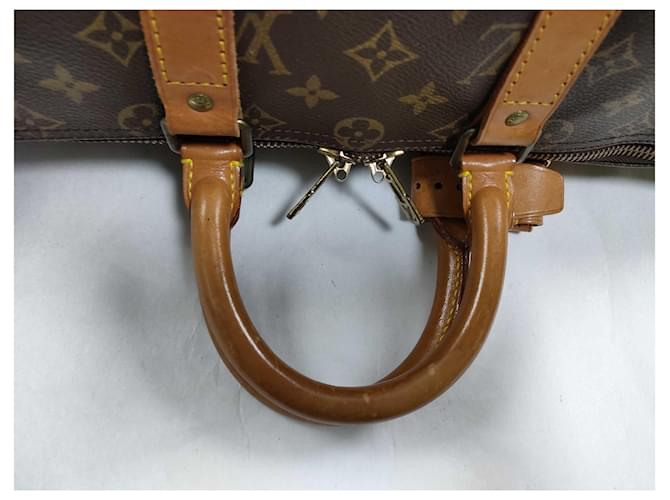 Louis Vuitton Keepall Monogram Canvas 45 Marrone - vista 3