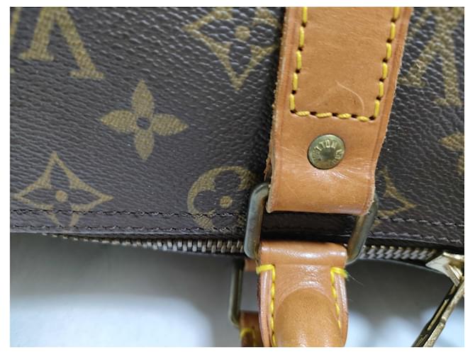Louis Vuitton Keepall Monogram Canvas 45 Marrone - vista 5