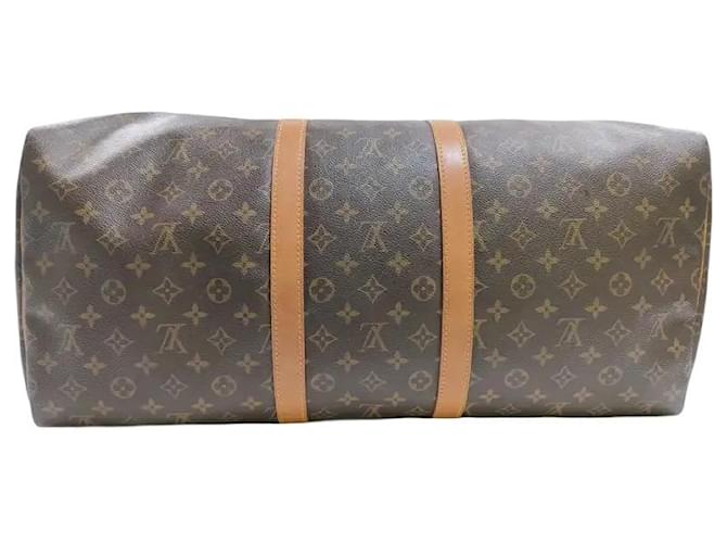 Louis Vuitton Keepall Monogram 55 Marrone - vista 3