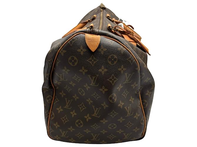 Louis Vuitton Keepall Monogram 55 Marrone - vista 5