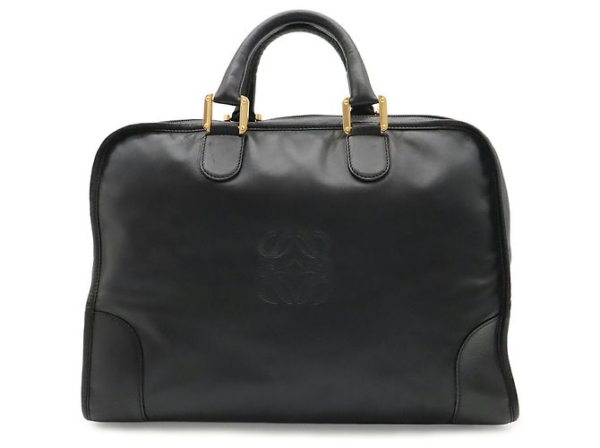 Borsa Loewe Amazona 40 Anagram Nero - vista 2