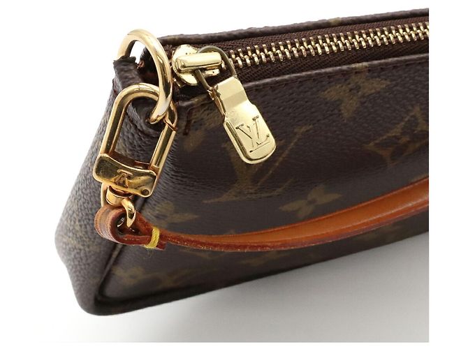 Borsa pochette Louis Vuitton Monogram Pochette Accessoires Marrone - vista 6