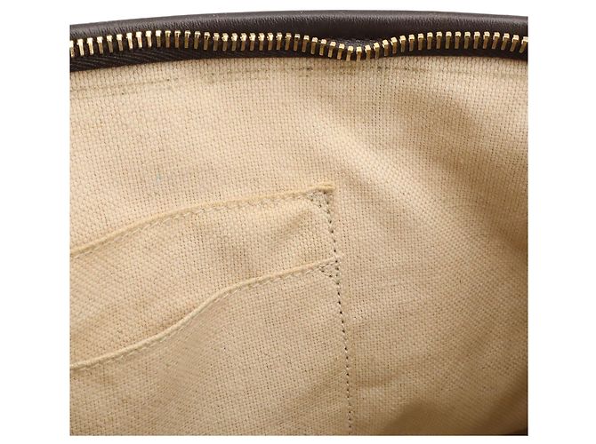 Borsa Tote Gucci GG Supreme Plus Beige Marrone scuro - vista 10