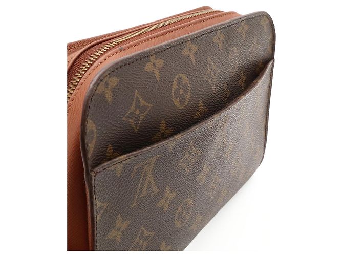 Borsa Second Louis Vuitton Monogram Orsay Marrone - vista 6