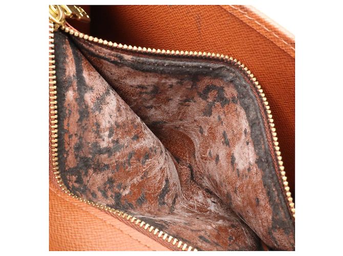 Borsa a Spalla Louis Vuitton Monogram Bordeaux 24 Marrone - vista 10