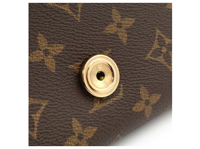 Borsa a Spalla Louis Vuitton Monogram Bordeaux 24 Marrone - vista 7