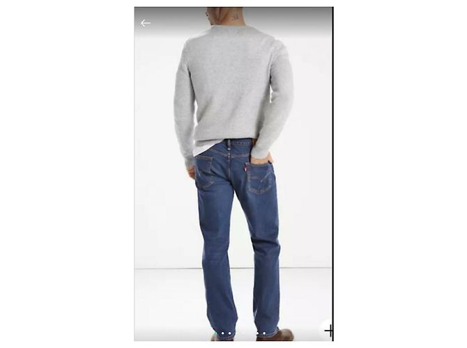 Jeans Levi's 560 Comfort Fit Blu - vista 3
