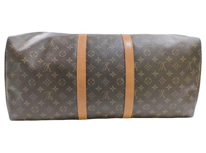 Louis Vuitton Keepall Monogram 60 Marrom - vista 3