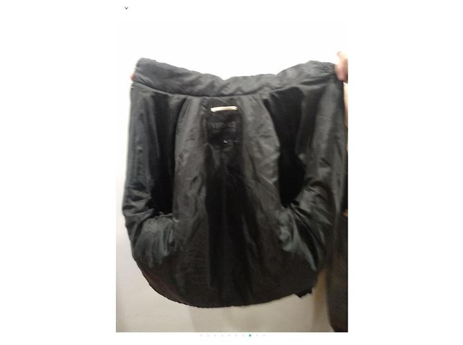 2-in-1 Transformierbare Jacke Versace Jeans Couture Schwarz Weiß - Ansicht 8