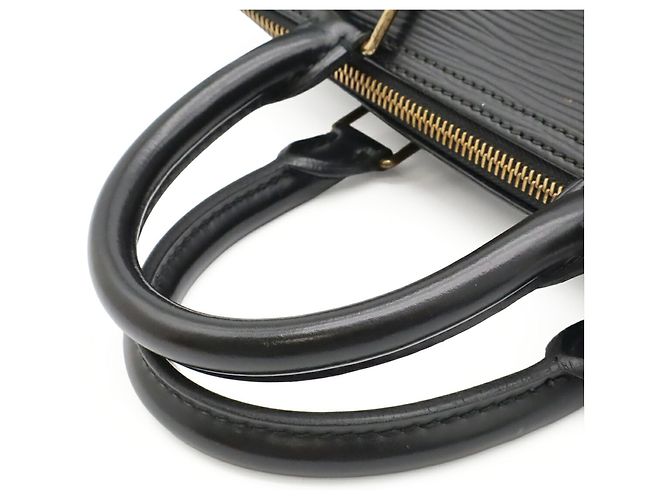 Borsa Louis Vuitton Epi Speedy 25 Nero - vista 5