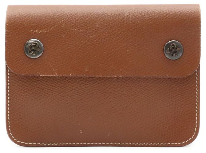 Hermès Pochette da vita in pelle marrone Hermes - vista 2