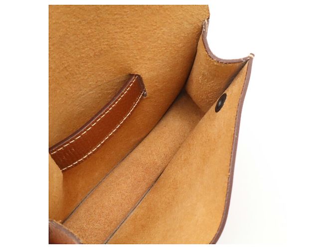 Hermès Pochette da vita in pelle marrone Hermes - vista 9