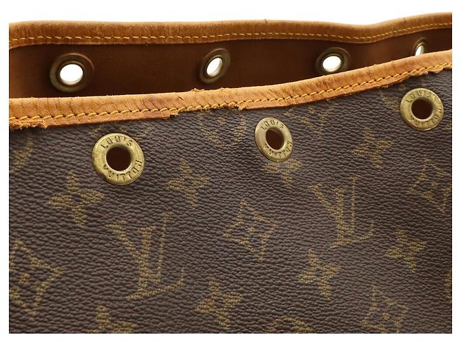 Borsa a Spalla Louis Vuitton Monogram Noe Marrone - vista 5