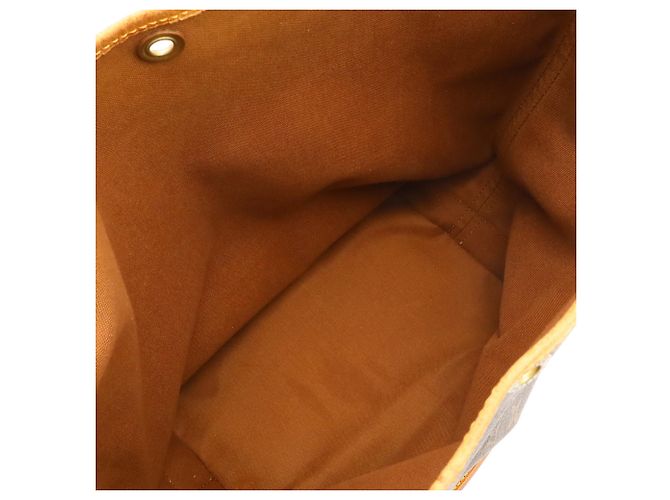 Borsa a Spalla Louis Vuitton Monogram Noe Marrone - vista 6