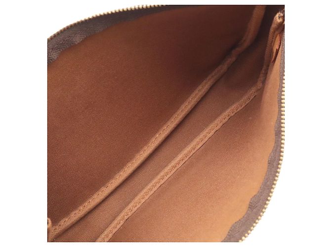 Borsa Louis Vuitton Monogram Pochette Accessoires Marrone - vista 8