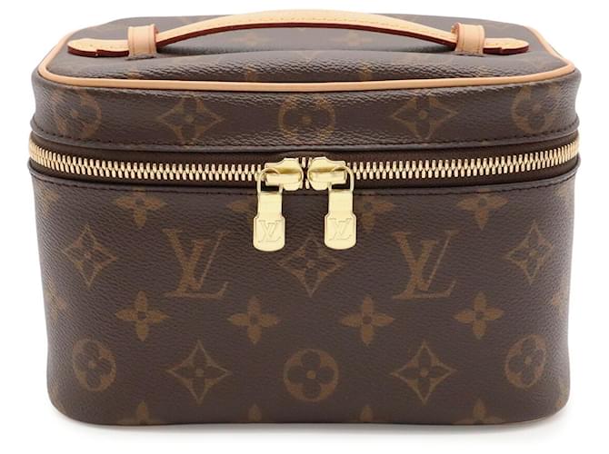 Pochette Mini Borsa Louis Vuitton Monogram Nice Marrone - vista 2