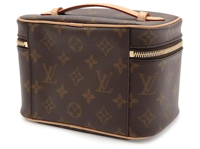 Pochette Mini Borsa Louis Vuitton Monogram Nice Marrone - vista 3