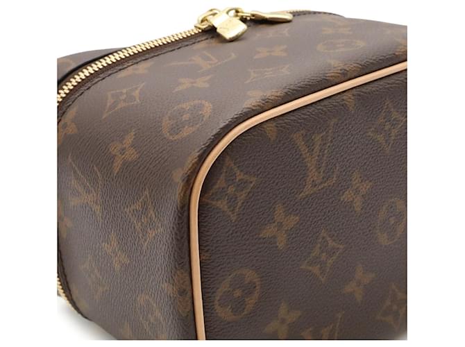 Pochette Mini Borsa Louis Vuitton Monogram Nice Marrone - vista 4