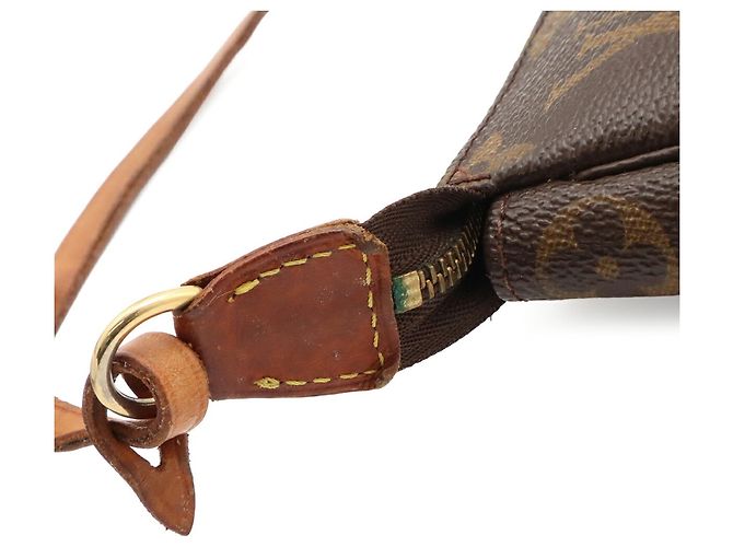 Borsa Louis Vuitton Monogram Pochette Accessoires Marrone - vista 8