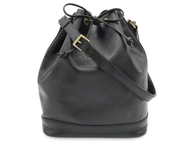 Borsa a Spalla Louis Vuitton Epi Noe Nero - vista 2