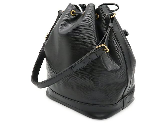 Borsa a Spalla Louis Vuitton Epi Noe Nero - vista 3
