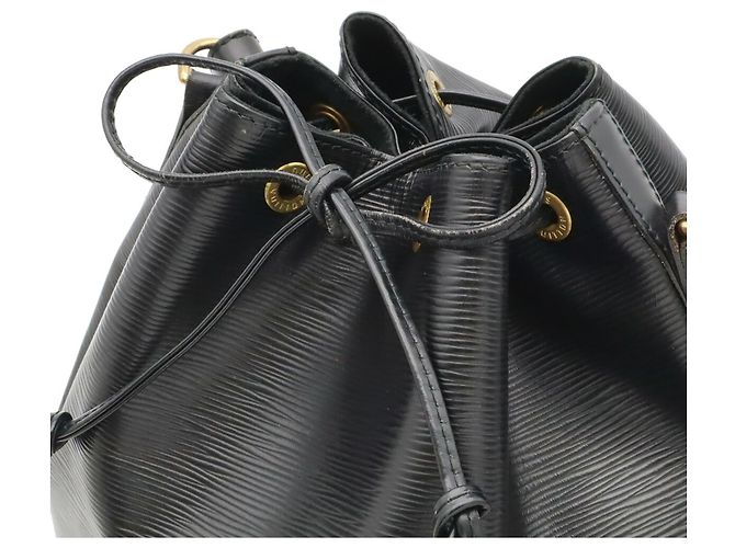 Borsa a Spalla Louis Vuitton Epi Noe Nero - vista 5