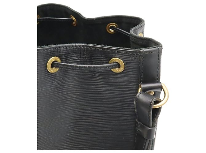 Borsa a Spalla Louis Vuitton Epi Noe Nero - vista 7