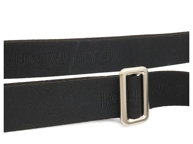Borsa a tracolla Louis Vuitton Damier Geant Petit Messager Nero - vista 6