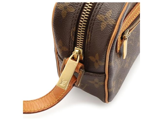 Borsa a tracolla Louis Vuitton Monogram Pochette Cité Marrone - vista 6