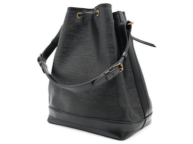Borsa a Spalla Louis Vuitton Epi Noe Nero - vista 3