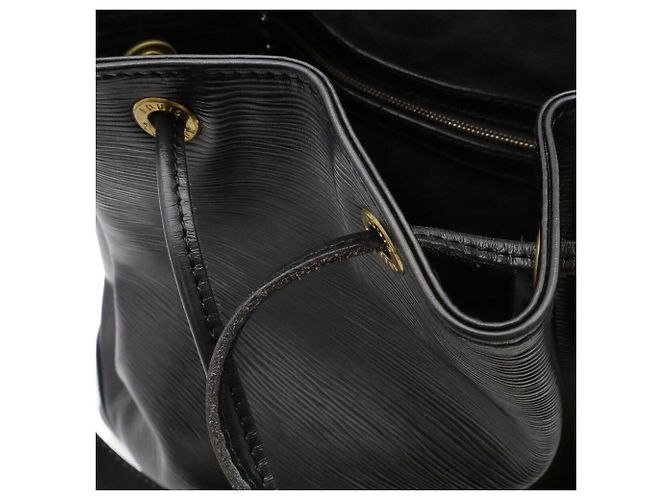Borsa a Spalla Louis Vuitton Epi Noe Nero - vista 9