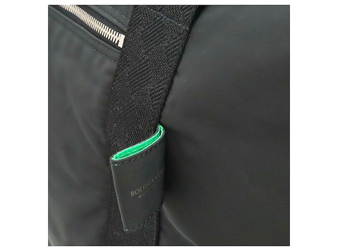 Borsa Boston/Borsa a Spalla Bottega Veneta Nero Verde - vista 10