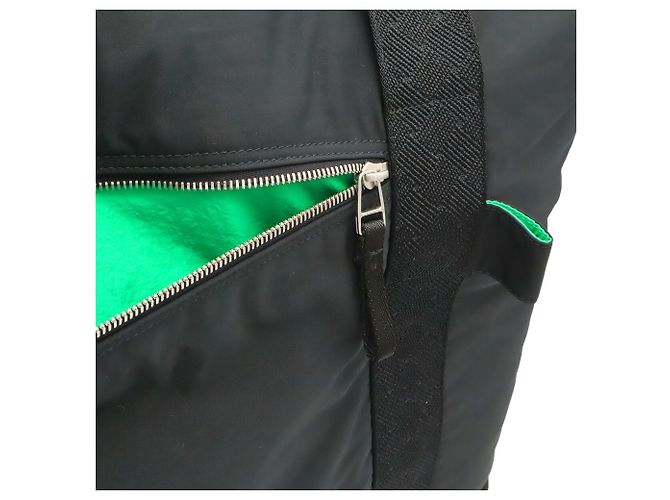 Borsa Boston/Borsa a Spalla Bottega Veneta Nero Verde - vista 9