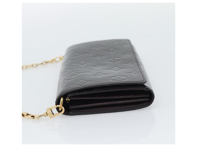Louis Vuitton Sarah Chain Monogram Vernis Bordò - vista 3