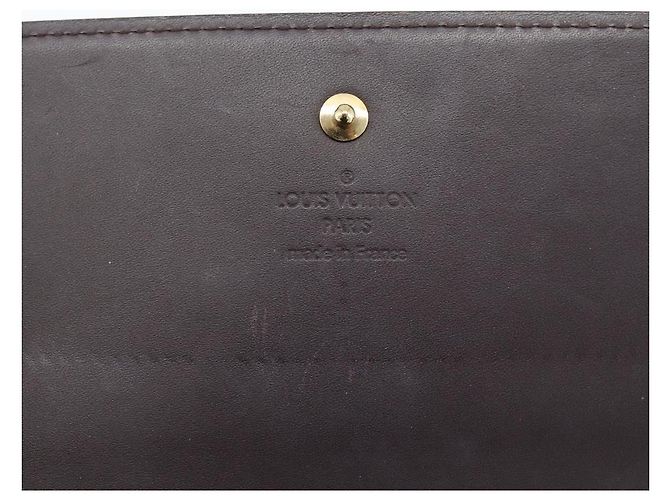 Louis Vuitton Sarah Chain Monogram Vernis Bordò - vista 6