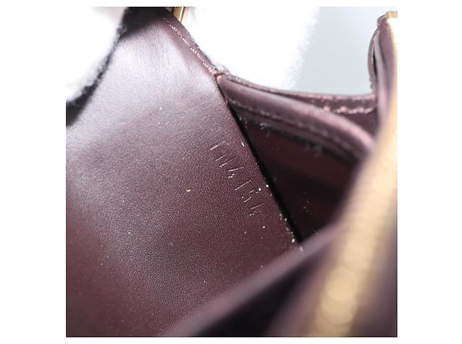 Louis Vuitton Sarah Chain Monogram Vernis Bordò - vista 7