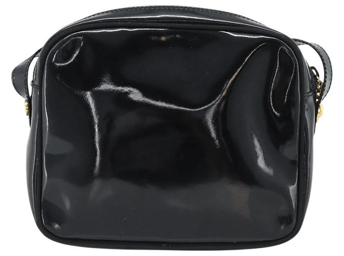 Salvatore Ferragamo Vala Lackleder Schwarz - Ansicht 2