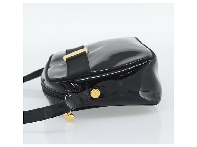 Salvatore Ferragamo Vala Lackleder Schwarz - Ansicht 3
