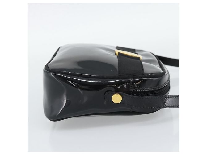 Salvatore Ferragamo Vala Lackleder Schwarz - Ansicht 4