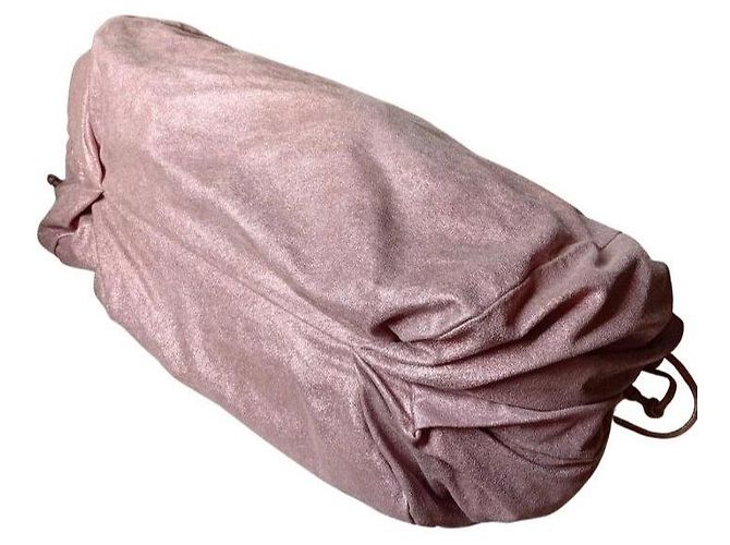 Borsa Hobo in pelle rosa metallizzato Pinko - vista 7