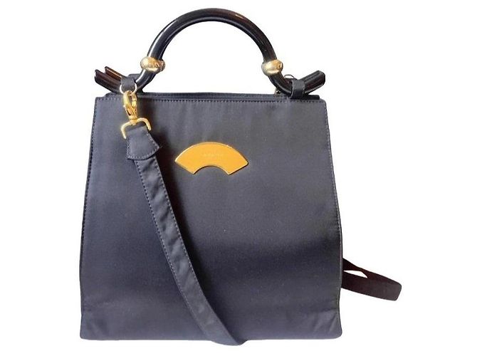 Borsa in nylon Karl Lagerfeld Paris Made in Italy Nero - vista 2