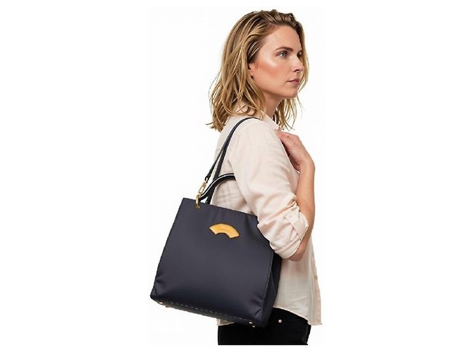 Borsa in nylon Karl Lagerfeld Paris Made in Italy Nero - vista 3