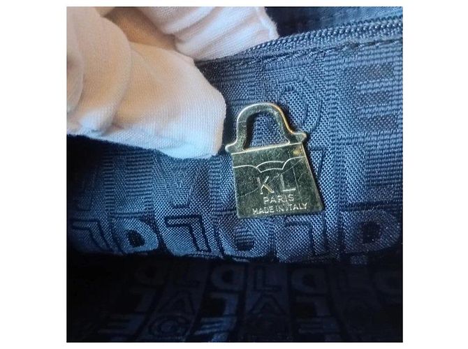 Borsa in nylon Karl Lagerfeld Paris Made in Italy Nero - vista 4