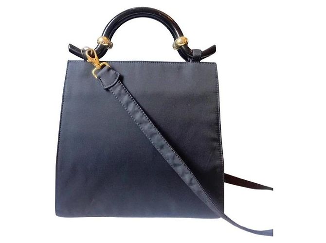 Borsa in nylon Karl Lagerfeld Paris Made in Italy Nero - vista 5