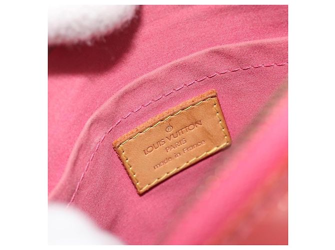 Louis Vuitton Minna Street Monogram Vernis Rosa - vista 6