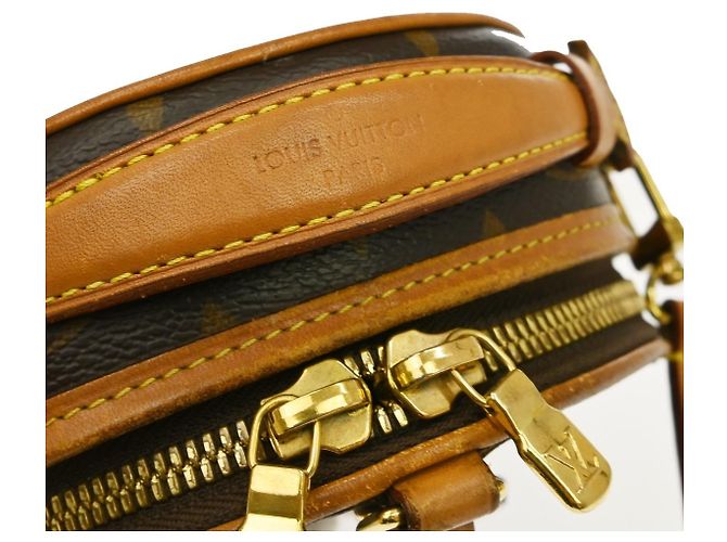 Louis Vuitton Boîte Chapeau Canvas Micro Marrone - vista 5