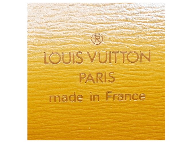Marsupio in pelle Epi Louis Vuitton Marrone - vista 4
